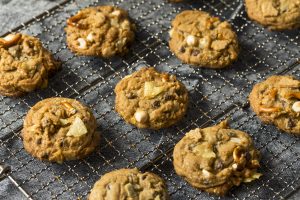Santa's Monster Cookies - holiday recipe