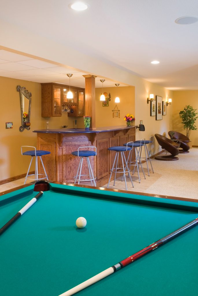 Transform Basement into a Fun and Functional Family Room